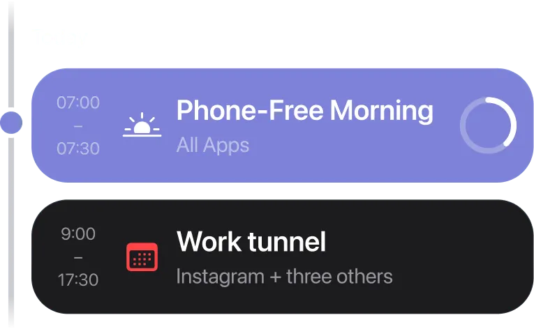 Block apps completely with blocking mode