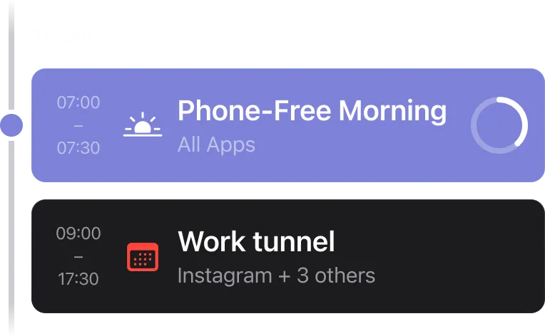 Block apps completely with blocking mode