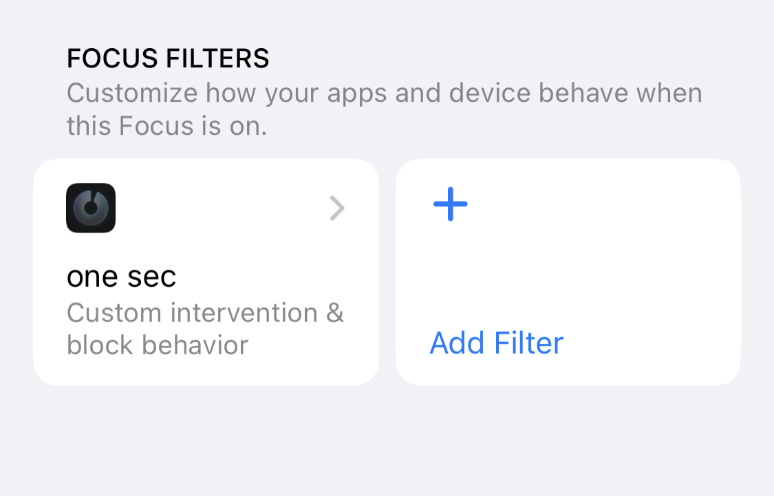 How to Block Apps with Focus Filters on iOS 16